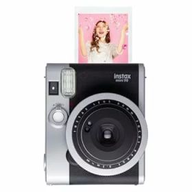 【中古】富士フイルムFUJIFILM インスタントカメラ チェキ instax mini 90 ネオクラシック ブラック INS MINI 90 NC