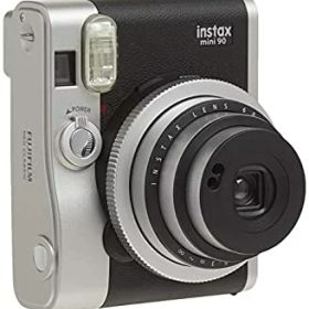 【中古】(非常に良い)FUJIFILM インスタントカメラ チェキ instax mini 90 ネオクラシック ブラック INS MINI 90 NC