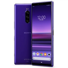 【中古】Cランク 【傷や汚れあり】SIMロック解除済み 元au SONY Xperia 1 SOV40 パープル ネットワーク利用制限〇(白ロム) 送料無料 simフリー スマホ 本体