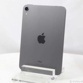 【中古】Apple(アップル) iPad mini 第6世代 64GB スペースグレイ MK7M3J／A Wi-Fi 【377-ud】