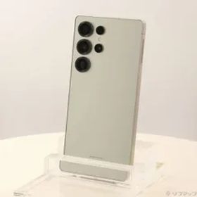 〔中古品〕 Galaxy S25 Ultra 256GB チタニウムジェードグリーン SM-S938Q SIMフリー【262】