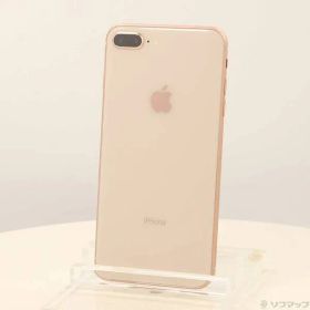 〔中古品〕 iPhone8 Plus 256GB ゴールド MQ9Q2J／A SIMフリー【258】