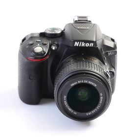 【中古】(ニコン) Nikon D5300 18-55VR2 レンズキツト ブラツク