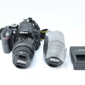 【シャッター数4094回】Nikon D5300 ダブルレンズ