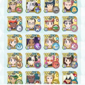 ポケマス 引退垢 6周年キャラ有