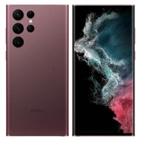 Galaxy S22 Ultra 5G SCG14 バーガンディ【au版 SIMフリー】 SAMSUNG 当社3ヶ月間保証 中古 イオシス