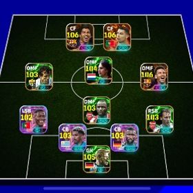 イーフト 課金垢です。飽きたので出品します。