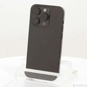 〔中古品〕 iPhone14 Pro 256GB スペースブラック MQ0Q3J／A SIMフリー【198】
