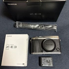 FUJIFILM X-E3 シルバー 富士フイルム