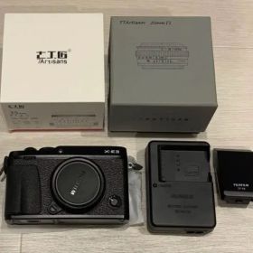 Fujifilm X-E3 ブラック ミラーレス一眼 マニュアルレンズ付