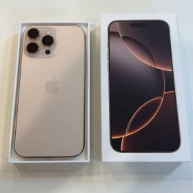 iPhone 16 Pro Max 256GB デザートチタニウム SIMフリー