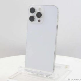 〔中古品〕 iPhone16 Pro Max 256GB ホワイトチタニウム MYWH3J／A SIMフリー【344】