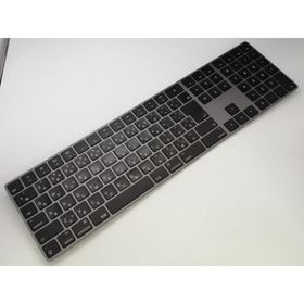 【中古】Apple Magic Keyboard（2018/テンキー付き/A1843） - 日本語（JIS） スペースグレイ MRMH2J/A【大阪堂島】保証期間１週間