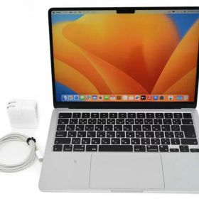 ★充放電回数51回！Apple アップル MacBook Air 13.6インチ MLXY3J/A M2 256GB 8GB シルバー ノートパソコン PC★