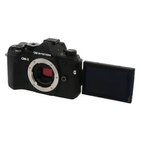 【OM SYSTEM】OMデジタルソリューションズ『OM-5 ボディー / ブラック』2022年11月発売 ミラーレス一眼カメラ 1週間保証【中古】