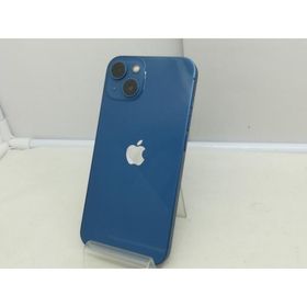 【中古】Apple 楽天モバイル 【SIMフリー】 iPhone 13 128GB ブルー MLNG3J/A【川崎】保証期間１ヶ月【ランクC】