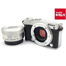 【中古】 【並品】 ニコン Nikon1 J5 標準パワーズームレンズキット シルバー