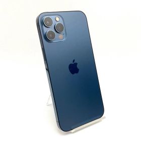 iPhone 12 Pro Max 256GB パシフィックブルー au 白ロム 動作確認済 78%【全額返金保証】【最速発送】