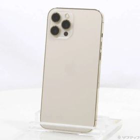 〔中古品〕 iPhone12 Pro Max 256GB ゴールド MGD13J／A SIMフリー【262】