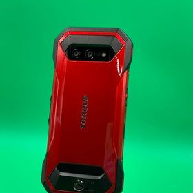 ★極美品 TORQUE 5G 128GB レッド SIMフリー 最大容量良好 KDDI ○