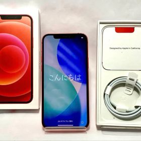 iPhone12 64GB RED SIMロック解除済みSoftBank判定◯