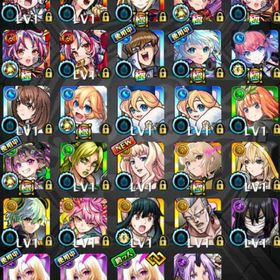 ランク1000↑ オーブ4000↑ エリス エルx2 メビウス シェリル 限定コラボ多数 | モンストのアカウントデータ、RMTの販売・買取一覧