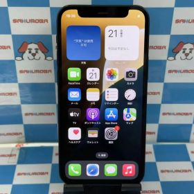 【中古】iPhone12 mini 64GB ブラック MGA03J/A docomo版SIMフリー