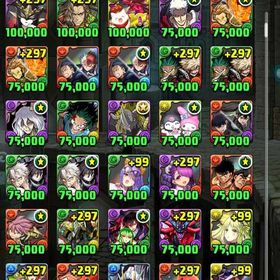 iOS専🌈魔法石2900個、デクダイナマイト2体、不死川伊黒2体、リズレットエルシャ2体、ゴッドガ | パズドラ(パズル＆ドラゴンズ)のアカウントデータ、RMTの販売・買取一覧