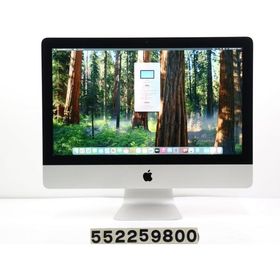デスクトップ Apple iMac Retina 4K 21.5インチ 2019 A2116 Core i7 8700 3.2GHz/32GB/256GB/4K/macOS Sequoia/Radeon Pro 560X