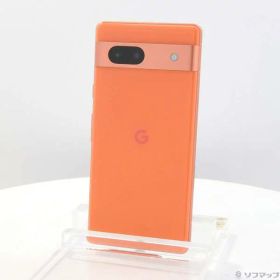 【中古】GOOGLE(グーグル) Google Pixel 7a 128GB コーラル GA04438-JP SIMフリー 【344-ud】