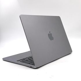アップル(Apple)の【全額返金保証】【最速発送】Apple MacBook Air 13.6インチ 2022 Apple M2 8GB SSD 512GB スペースグレイ 86.1% 美品 動作確認済(ノートPC)
