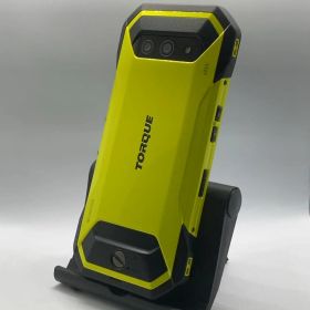 京セラ TORQUE 5G KYG01 イエロー SIMフリー au タフネス