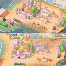 サンリオ風テーマパークの家具セット | あつまれ どうぶつの森(あつ森)のアカウントデータ、RMTの販売・買取一覧