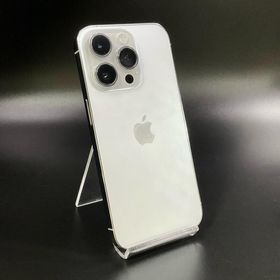 アップル(Apple)の【全額返金保証】【最速発送】Apple iPhone iPhone 14 Pro 256GB シルバー Softbank SIMフリー 動作確認済(スマートフォン本体)