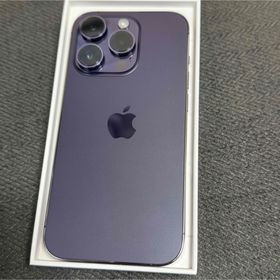 アップル(Apple)の【iFaceケース付】iPhone 14 Pro パープル 128 simフリー(スマートフォン本体)