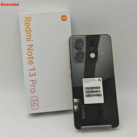【新品・未使用】Redmi Note 13 Pro 5G 8GB/256GB ミッドナイトブラック XIG05 AU