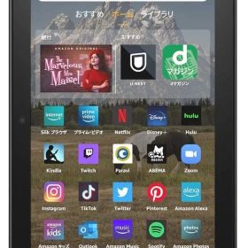 【新品】【ブラック】 Fire HD 8 タブレット 8インチHD ディスプレイ 64GB (2022年発売) ファイア デバイス 携帯 持ち運び