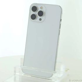 ソフマップ 〔中古品〕 iPhone13 Pro Max 128GB シルバー MLJ53J／A SIMフリー【196】