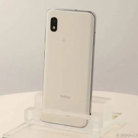 〔中古品〕 GALAXY A21 64GB ホワイト SCV49SWU UQ mobile SIMフリー【349】