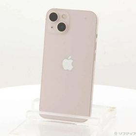 〔中古品〕 iPhone13 256GB ピンク MLNK3J／A SIMフリー【269】