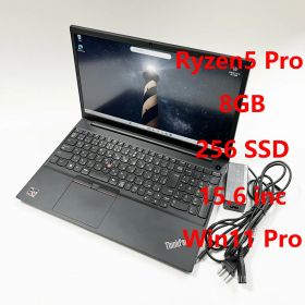 Lenovo(レノボ) ノートパソコン ThinkPad E15 Gen2 20T9-S0EF00 AMD Ryzen 5 PRO 8GB 256SSD 15.6インチWin11 Pro【中古】