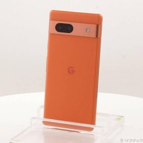 〔中古〕GOOGLE(グーグル) Google Pixel 7a 128GB コーラル GA04438-JP SIMフリー〔262-ud〕