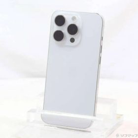 ソフマップ 〔中古品〕 iPhone15 Pro 128GB ホワイトチタニウム MTU83J／A SIMフリー【348】