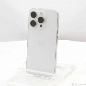 ソフマップ 〔中古品〕 iPhone15 Pro 128GB ホワイトチタニウム NTU83J／A SIMフリー【198】