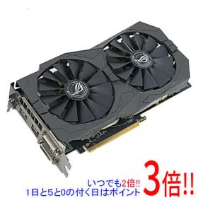 【1日と5.0のつく日、18日はポイント3倍！】【中古】ASUS製グラボ ROG-STRIX-RX570-O4G-GAMING PCIExp 4GB