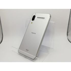 【中古】SHARP au 【SIMロック解除済み】 AQUOS sense3 basic シルバー 3GB 32GB SHV48【川崎駅前】保証期間１ヶ月【ランクB】