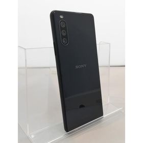 【中古】SONY 国内版 【SIMフリー】 Xperia 10 III Lite ブラック 6GB 64GB XQ-BT44【秋葉3号】保証期間１ヶ月【ランクB】