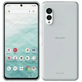 使用少 美品★ arrows N F-51C SIMフリー docomo ROM 128GB RAM 8GB [フォグホワイト] バッテリー良好 スマホ本体