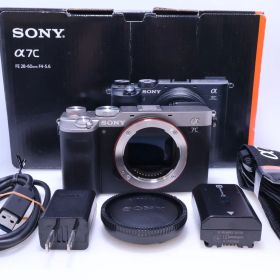 【5,177回 美品】SONY α7C ボディ シルバー ILCE-7C フルサイズ ミラーレス一眼カメラ