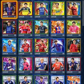 【初期アカ】バモ（石）890↑☆高グレード選手・アイテムたくさん | Jクラ(Jリーグクラブチャンピオンシップ)のアカウントデータ、RMTの販売・買取一覧